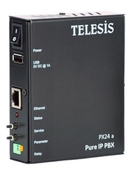 TELESIS PX24arX-IP telefonní ústředna