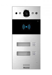 Akuvox R20Bx2 MINI IP Video Intercom se čtečkou karet a 2 tlačítky