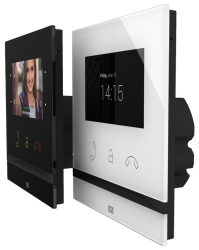 2N® Indoor Compact, vnitřní video jednotka, 4.3“ barevný displej, HD audio, PoE, barva černá