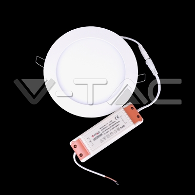 V-TAC - LED podhledové svítidlo, 6W, 230V, 420lm, 20 000h, 3000K, Ra≥80, 120°